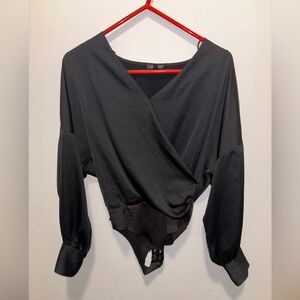 Black Dynamite Blouse Bodysuit